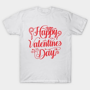 Cute Valentine's Day Outfit for Women Happy Valentines Day T-Shirt T-Shirt